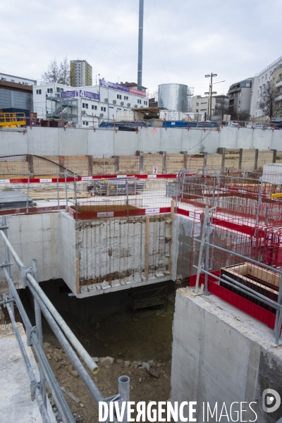 France - les travaux du Grand Paris express