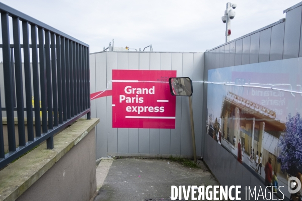 France - les travaux du Grand Paris express