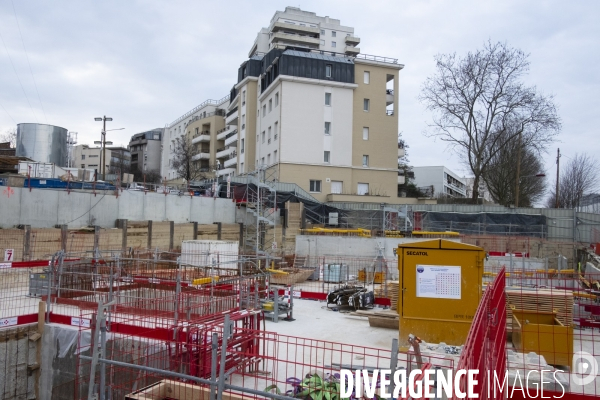 France - les travaux du Grand Paris express