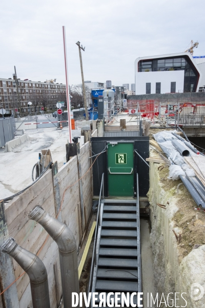 France - les travaux du Grand Paris express