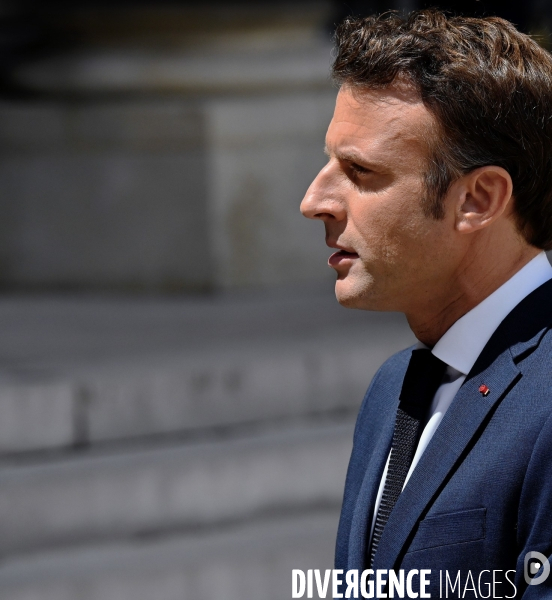 Emmanuel Macron reçoit Anthony Albanese