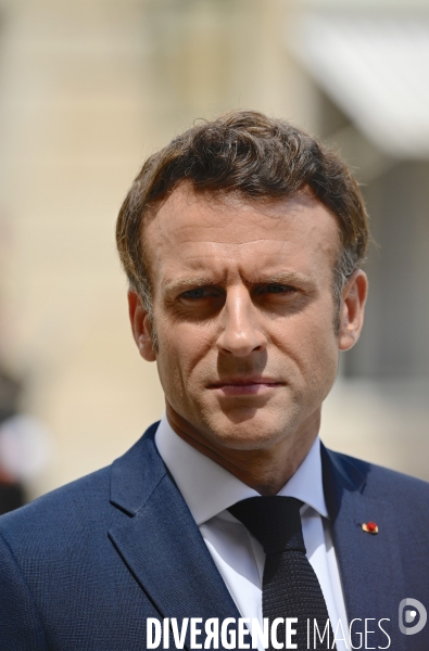 Emmanuel Macron reçoit Anthony Albanese