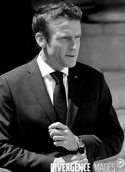 Emmanuel Macron reçoit Anthony Albanese