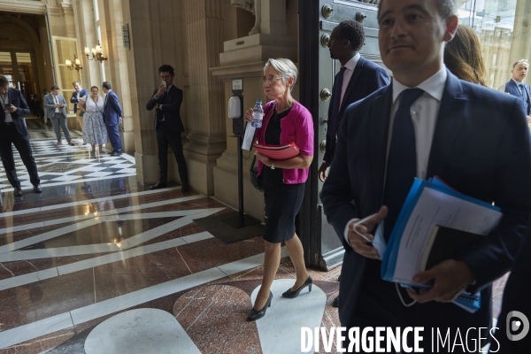 La première ministre Elisabeth Borne fait sa déclaration de politique générale