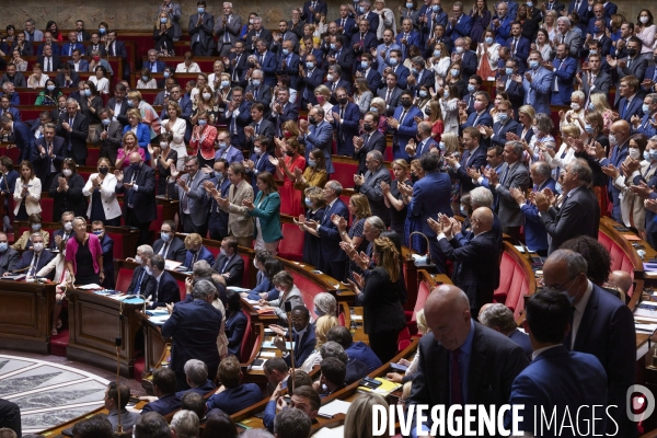 La première ministre Elisabeth Borne fait sa déclaration de politique générale