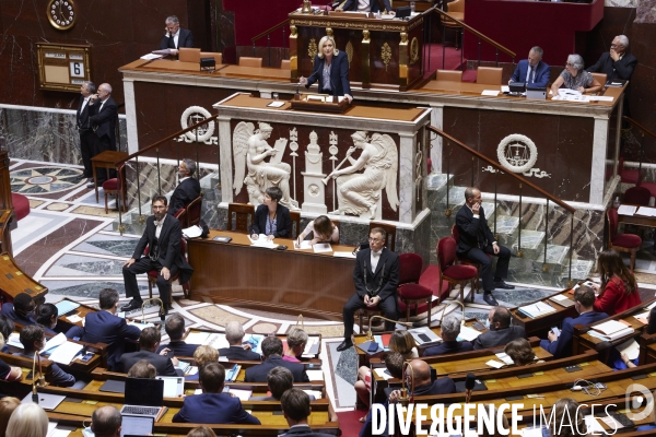 La première ministre Elisabeth Borne fait sa déclaration de politique générale