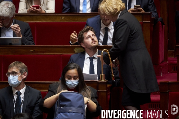 La première ministre Elisabeth Borne fait sa déclaration de politique générale