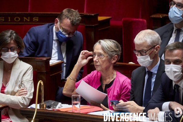 La première ministre Elisabeth Borne fait sa déclaration de politique générale