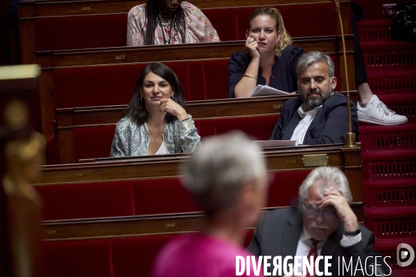 La première ministre Elisabeth Borne fait sa déclaration de politique générale