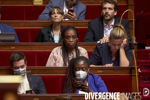 La première ministre Elisabeth Borne fait sa déclaration de politique générale