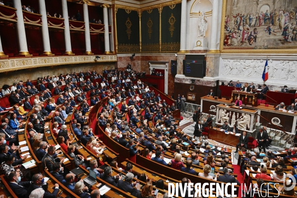 Discours de politique générale d Elisabeth Borne à l Assemblee Nationale