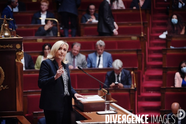 Discours de politique générale d Elisabeth Borne à l Assemblee Nationale