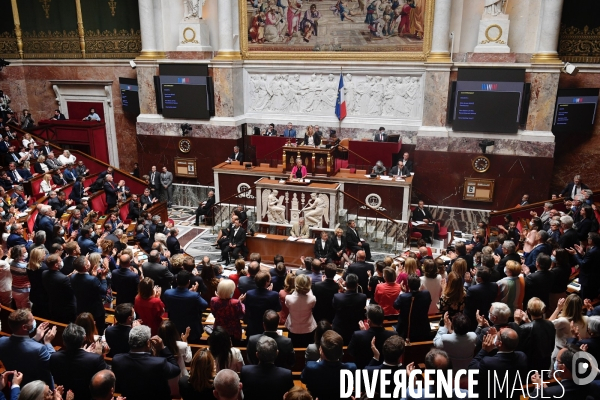 Discours de politique générale d Elisabeth Borne à l Assemblee Nationale