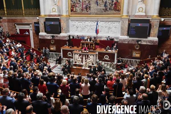 Discours de politique générale d Elisabeth Borne à l Assemblee Nationale