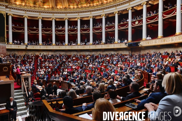 Discours de politique générale d Elisabeth Borne à l Assemblee Nationale