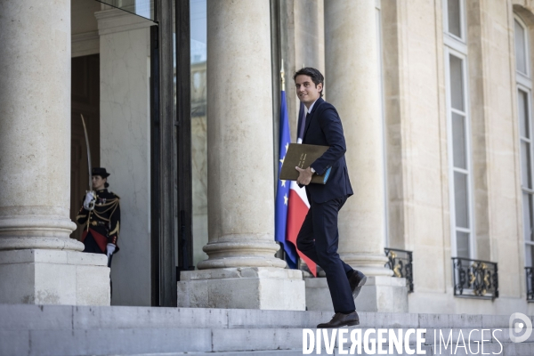 1er conseil des ministres du gouvernement Borne II