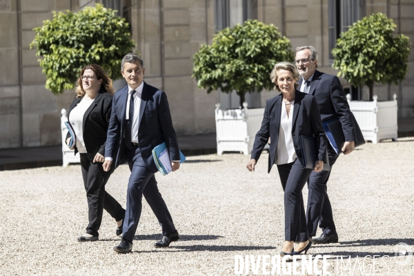 1er conseil des ministres du gouvernement Borne II