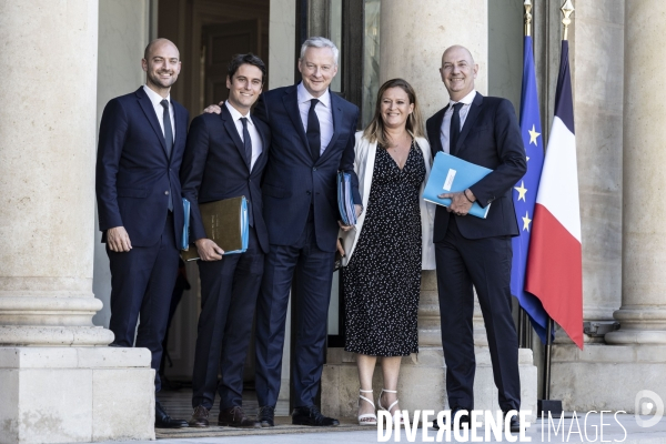 1er conseil des ministres du gouvernement Borne II