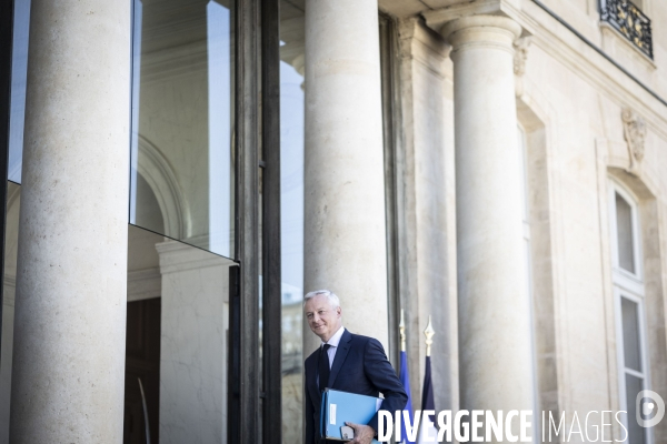 1er conseil des ministres du gouvernement Borne II