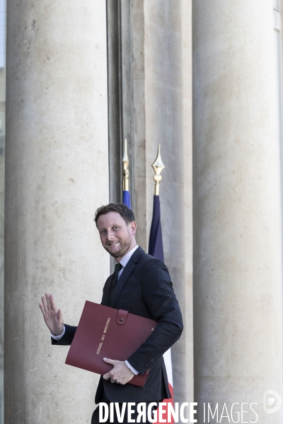 1er conseil des ministres du gouvernement Borne II