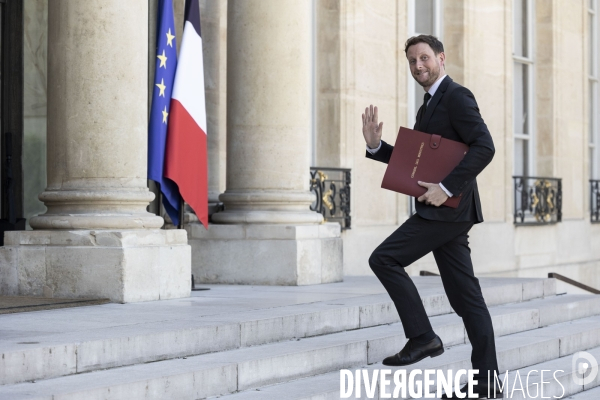 1er conseil des ministres du gouvernement Borne II