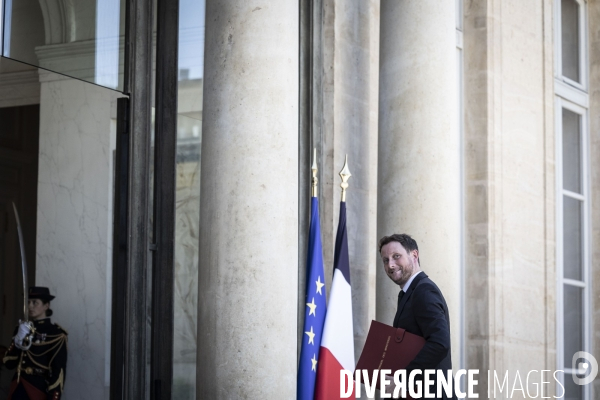 1er conseil des ministres du gouvernement Borne II