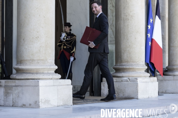 1er conseil des ministres du gouvernement Borne II