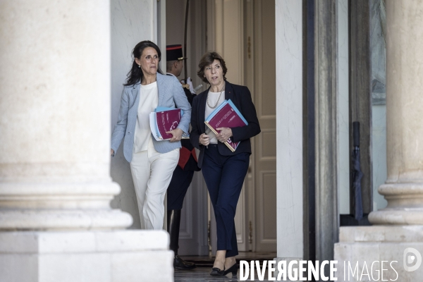 1er conseil des ministres du gouvernement Borne II