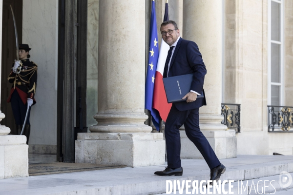 1er conseil des ministres du gouvernement Borne II