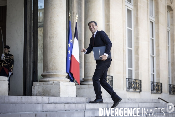 1er conseil des ministres du gouvernement Borne II