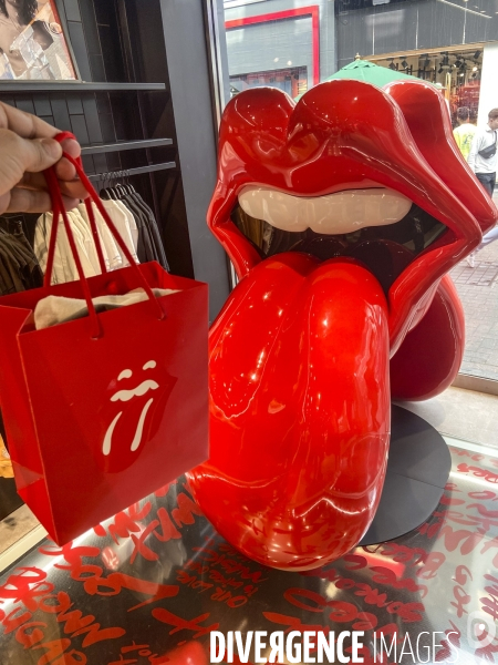 Boutique rolling stones a londres