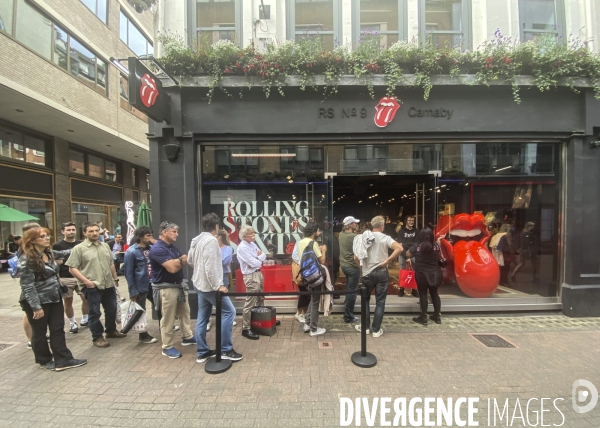 Boutique rolling stones a londres