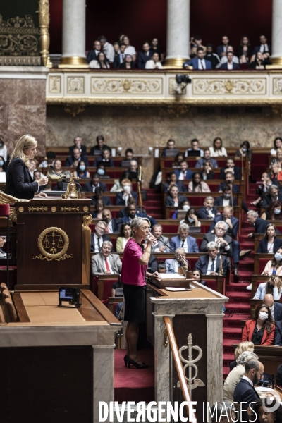 Déclaration de politique générale d Elisabeth Borne