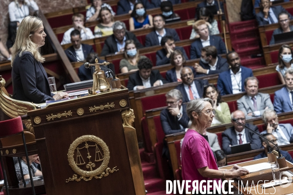 Déclaration de politique générale d Elisabeth Borne