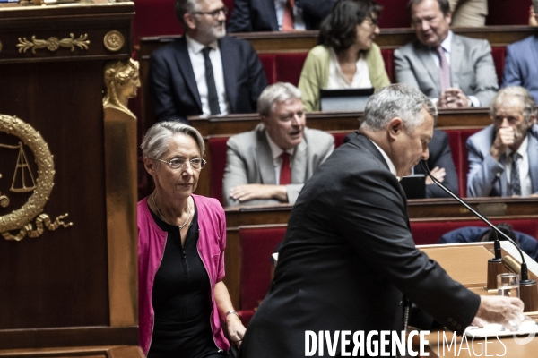 Déclaration de politique générale d Elisabeth Borne