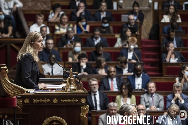 Déclaration de politique générale d Elisabeth Borne