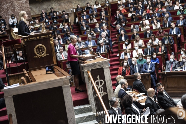 Déclaration de politique générale d Elisabeth Borne