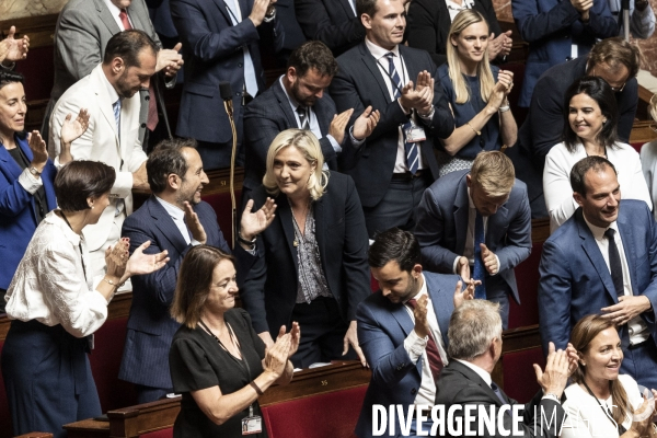 Déclaration de politique générale d Elisabeth Borne