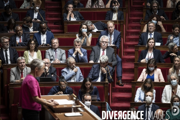 Déclaration de politique générale d Elisabeth Borne