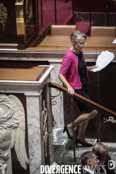 Déclaration de politique générale d Elisabeth Borne