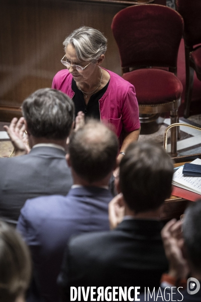 Déclaration de politique générale d Elisabeth Borne