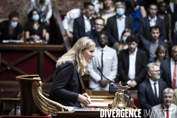 Déclaration de politique générale d Elisabeth Borne