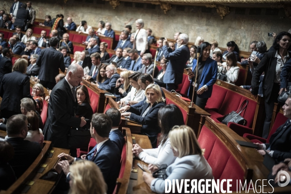 Déclaration de politique générale d Elisabeth Borne