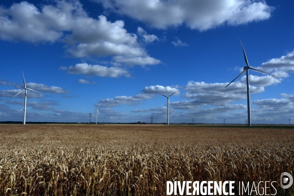 Eoliennes dans le Nord