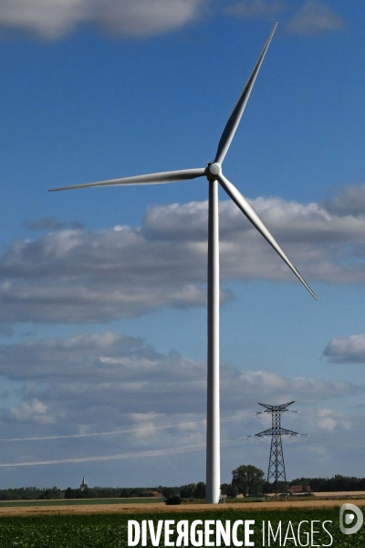 Eoliennes dans le Nord