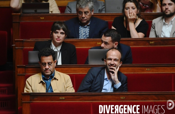 Assemblee Nationale / Motion de censure de la Nupes
