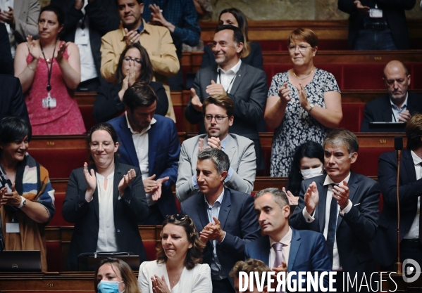 Assemblee Nationale / Motion de censure de la Nupes