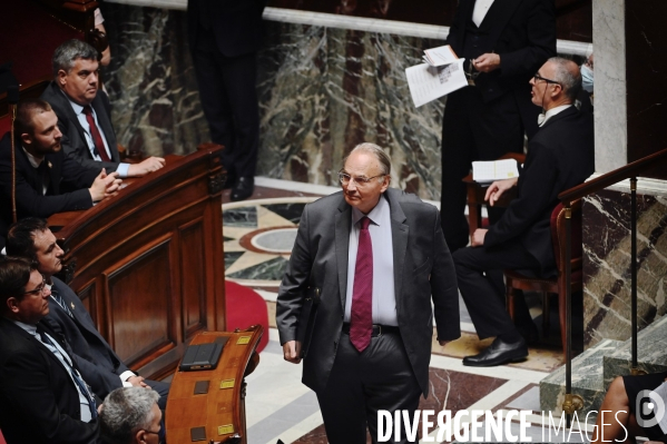 Assemblee Nationale / Motion de censure de la Nupes