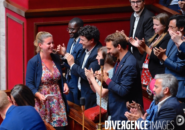 Assemblee Nationale / Motion de censure de la Nupes