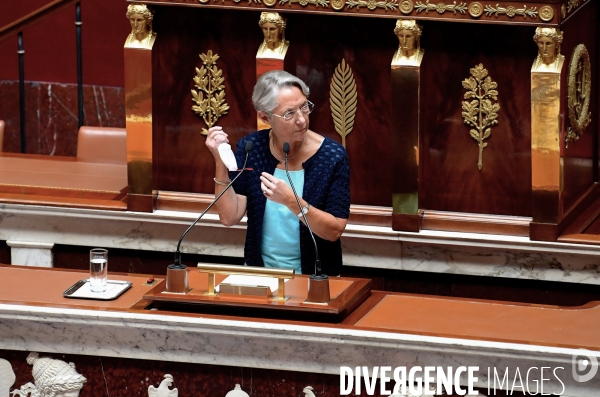 Assemblee Nationale / Motion de censure de la Nupes